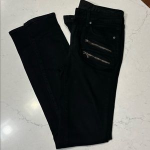 PAIGE black zipper pants